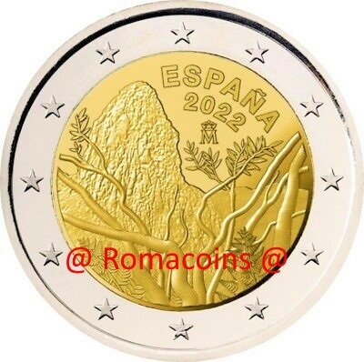 2 Euros Commémorative Espagne 2022 Garajonay