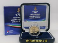 2 Euro Commemorativi Italia 2022 Polizia di Stato Proof