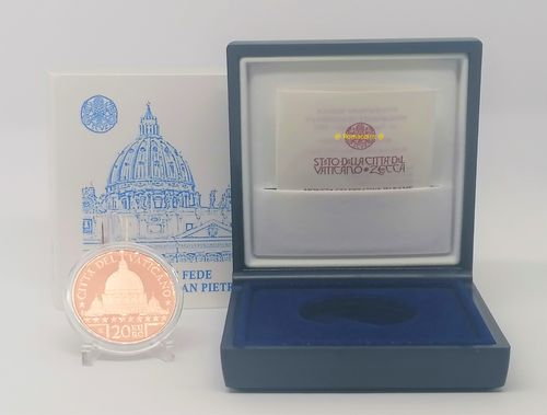 20 Euro Coin Vatican 2022 Art and Faith in Copper Proof