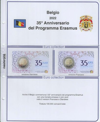 Update 2 Euro Commemorative Coins 2022 Erasmus - 3
