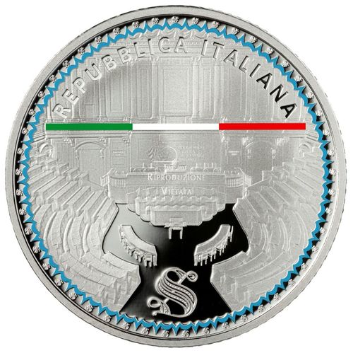 5 Euro Italy 2023 Senate of the Republic Silver Proof
