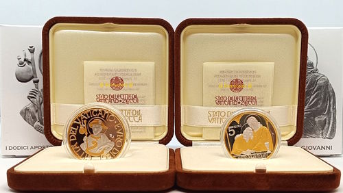 5 + 10 Euro Vatican 2023 Gold and Silver Proof