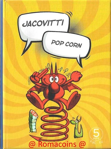 5 Euro Italy 2024 Jacovitti Bu Pop Corn