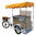 Ice Cream Cart DOLCE VITA 8 Flavors Battery in STAINLESS