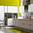 Tappeto Salotto Cucina Bagno Lavabile Antiscivolo Moderno Geometrico Triangolo Verde - MOD5047