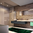Tappeto Passatoia  Salotto Cucina Bagno Lavabile Antiscivolo Moderno Sfumato Verde- MOD5113