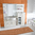Tappeto Passatoia  Salotto Cucina Bagno Lavabile Antiscivolo Moderno Disegni Arancio- MOD5120