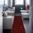 Tappeto Passatoia Salotto Cucina Bagno Lavabile Antiscivolo Moderno Gemetrico Croce Rosso- MOD5134