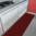 Tappeto Passatoia Salotto Cucina Bagno Lavabile Antiscivolo Moderno Gemetrico Croce Rosso- MOD5134