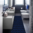 Tappeto Passatoia Salotto Cucina Bagno Lavabile Antiscivolo Moderno Geometrico Croce Blu - MOD5135