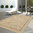 GRACE OUTSTYLE - Tappeto Stuoia Indoor/Outdoor in Juta - Resistente ideale per esterno - 39013026