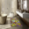 Tappeto Passatoia Salotto Cucina Bagno Lavabile Margherite Bianche Rosa Gialle - FLO0104