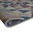 ARGENTO - Tappeto Moderno Geometrico Triangoli Rosso Blu Bordeaux Grigio - 063-0361-9191