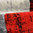 INTARSIO - Tappeto Moderno Geometrico Quadri Rosso Nero Grigio B3331-B20313