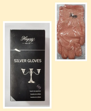 Silver Gloves guanti per pulitura argento