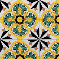 Decorate in Ceramica Vietri | Mattonelle 15x15 per pavimento