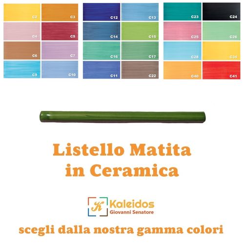 Listello Matita 1x20 cm - Pennellata Vietri