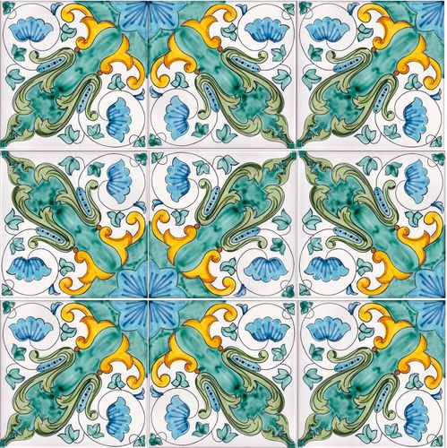 1 Mq Piastrelle Bagno Ceramica  per Pavimenti Mosaico 06
