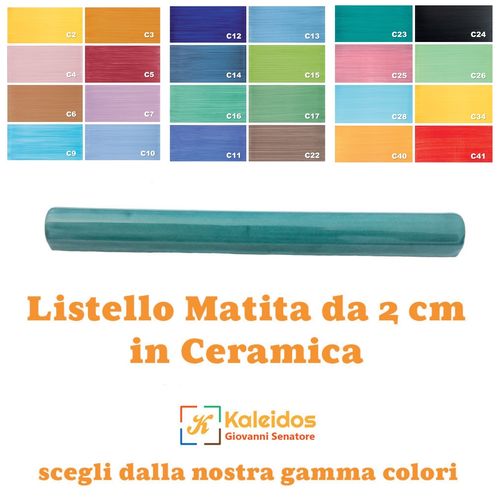 Listello Matita 2x20 cm - Pennellata Vietri