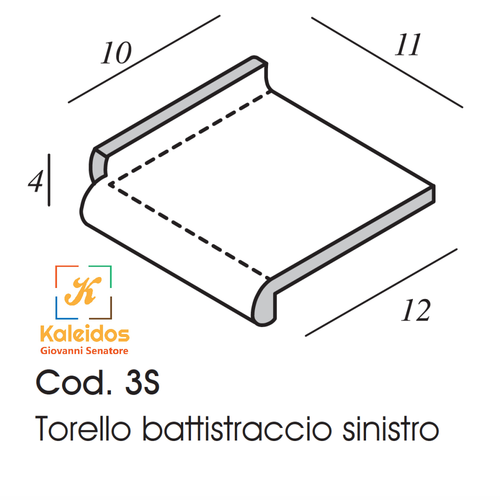 Torello Battistraccio Sinistro C03S - Pennellata Vietri