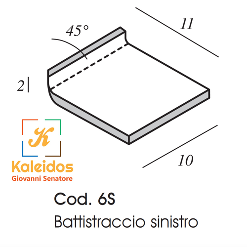 Battistraccio Sinistro C06S - Pennellata Vietri