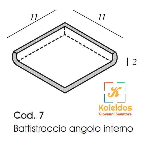 Battistraccio Angolo C07 - Pennellata Vietri