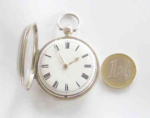 Rare, Very Small Fusee Pocket Watch, from 1846.