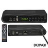 Receptor TDT DENVER DTB-142 FULL HD 1080P DVB-T2 Canais FTA USB