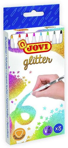 Marcadores Glitter - 6 cores