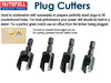 Faithfull Plug Cutter SET 4