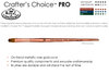 Royal Crafter’s Choice Pro Synthetic Sable Filbert Brush