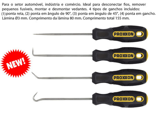 Proxxon MICRO-specialty Hook Set 4