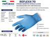 Reflexx 70 Luvas Industriais de Nitrilo 100Pcs