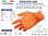 Reflexx N85 Industrial Full Grip Nitrile Gloves 50Pcs