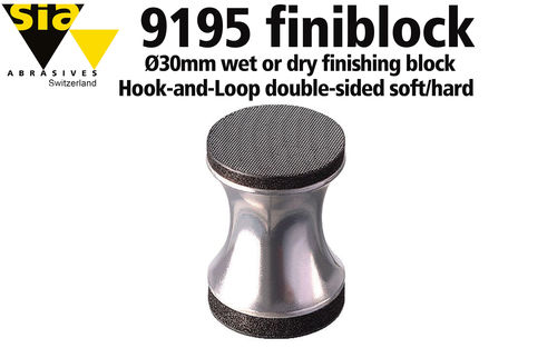 SIA 9195 Ø30mm Finiblock for Scallop Mini Discs