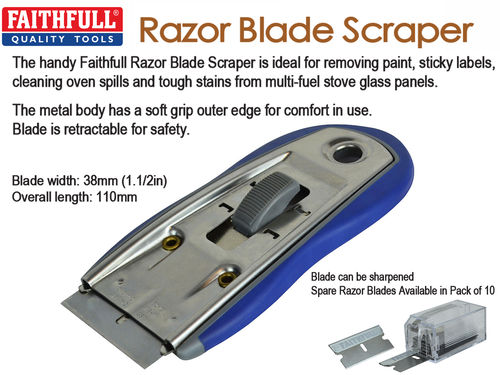 Faithfull Razor Blade Scraper