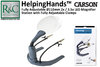 Carson HelpingHands HD Ø110mm 2x / 3.5x LED Magnifier Station with Fully Adjustable Clamps