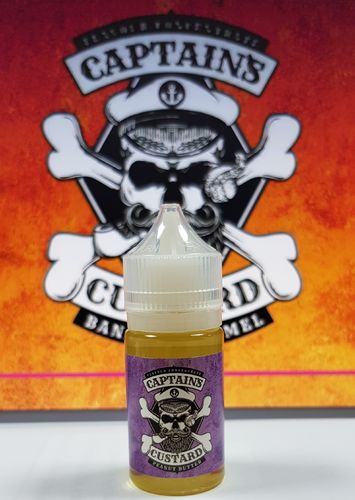Captain's Custard by Nom Nomz- Peanut Butter Concentrate - 30ml