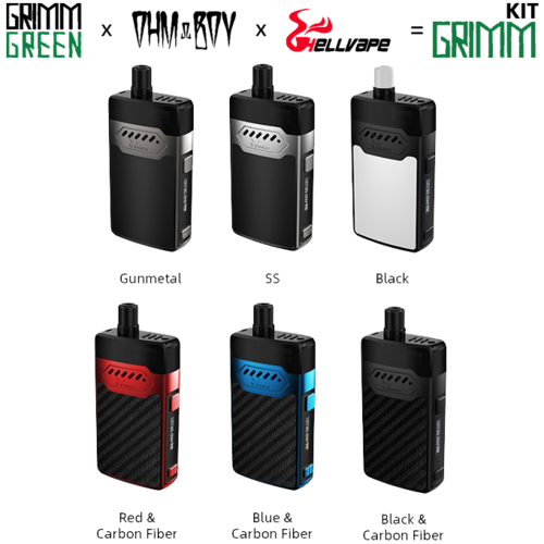 GRIMM KIT by Grimm Green + OHM Boy + Hell Vape