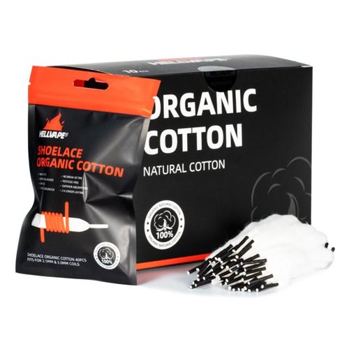 Shoelace Organic Cotton Single Lace (40pcs/box) by Hellvape