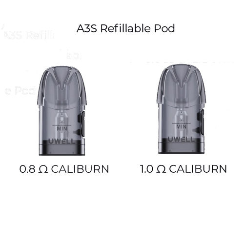 UWELL CALIBURN A3S Replacement Pods - Pack 4 (2ml)