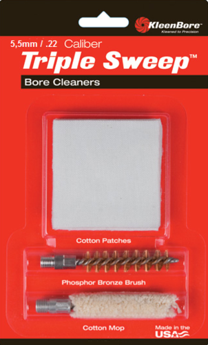 Kleen Bore-CC-.22 Triple Sweep Bore Cleaner - TP-235