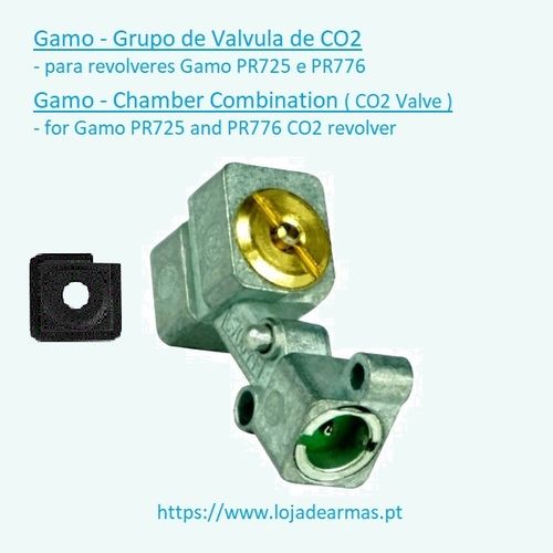 Gamo - Grupo Valvula de CO2 para revolveres PR-725 e PR-776