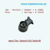 Gamo - Hammer 23062 + Spring 23410 for P23 & Auto 45 co2 pistol | Gamo Hamertpistole - WaffenHammer