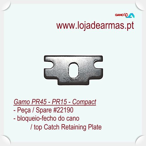 Gamo - Top Catch Retaining Plate - Part Number 22190 - Compact | PR45 | PR15