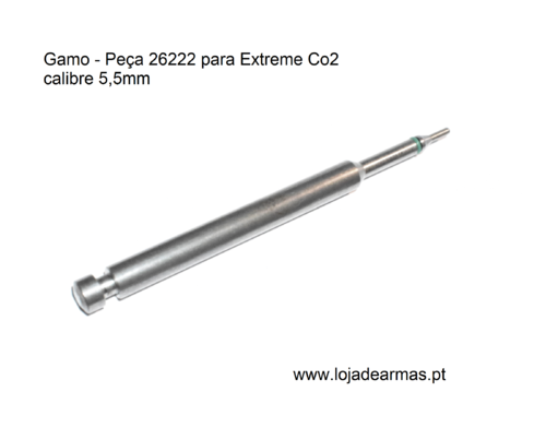 Gamo - peça 26222 para Extreme CO2 de 5,5mm - Grupo Vedante de CO2 do Cano