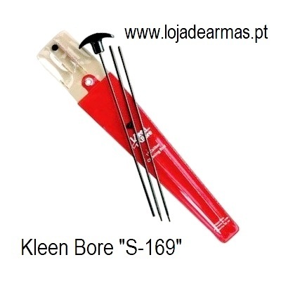 Kleen Bore - Kit Varetas + Escovilhão 4,5mm / .177 / .17 - s169 | s-169 | s 169
