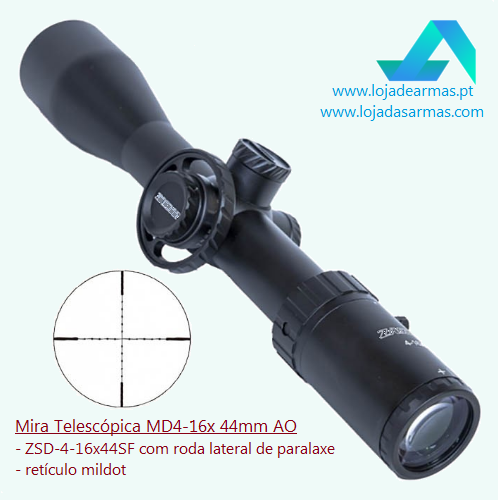 ZSD Riflescope 4-16x44mm AO-MILDOT