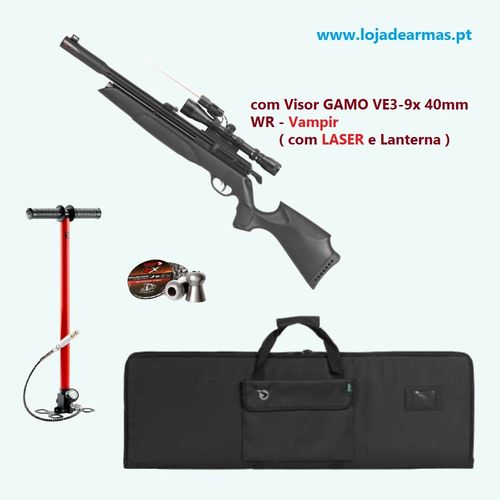 Gamo Arrow Carabina PCP 5,5mm multi tiro #600005P ( pack 55 vampir ) - encomendar com antecedencia