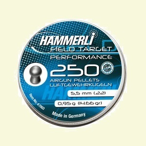 Hammerli - Pellets FT Performance - Field Target -.22in = 5,5mm - 14,66gr = 0.95g